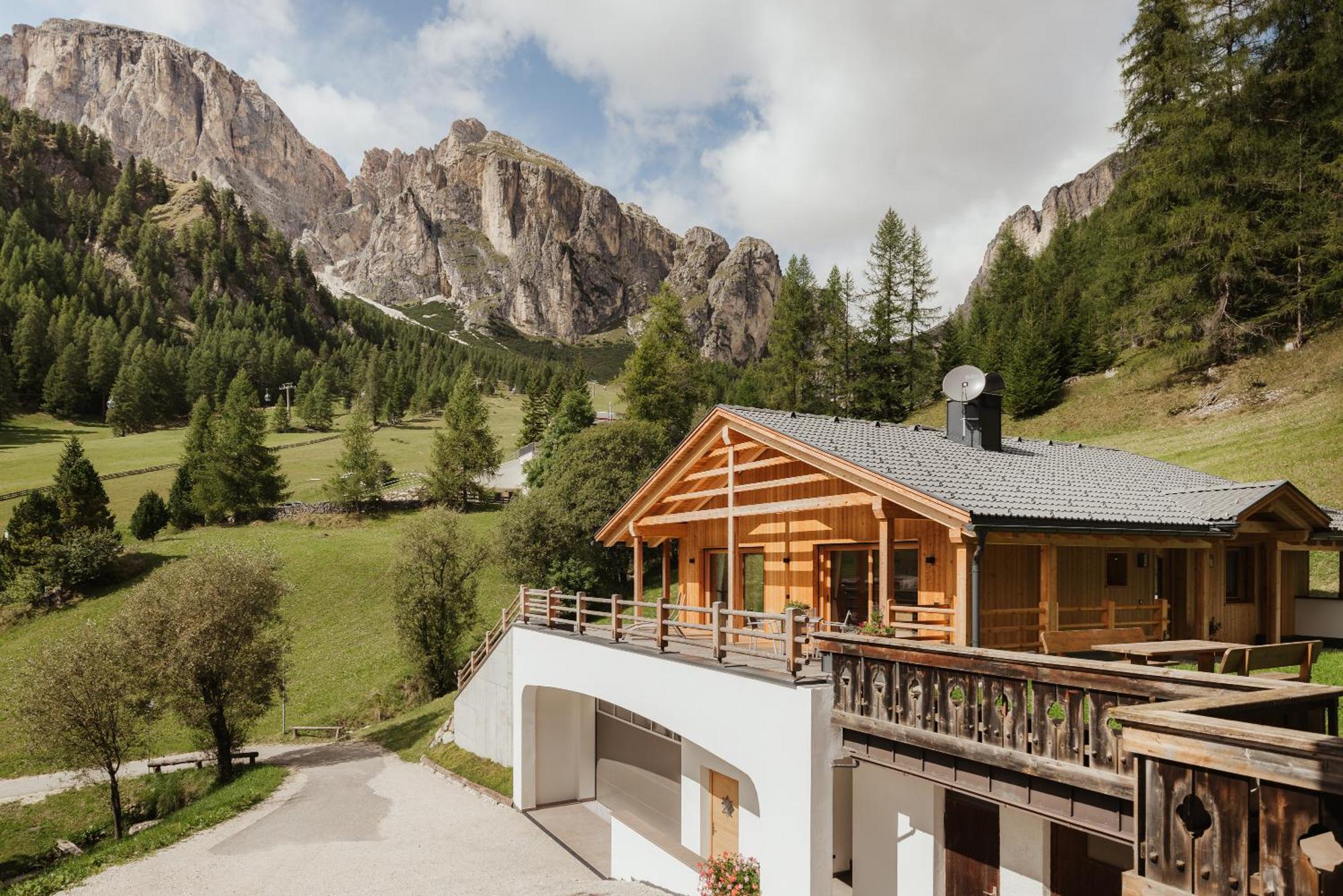 Chalet Laerchenhof Colfosco Exterior photo